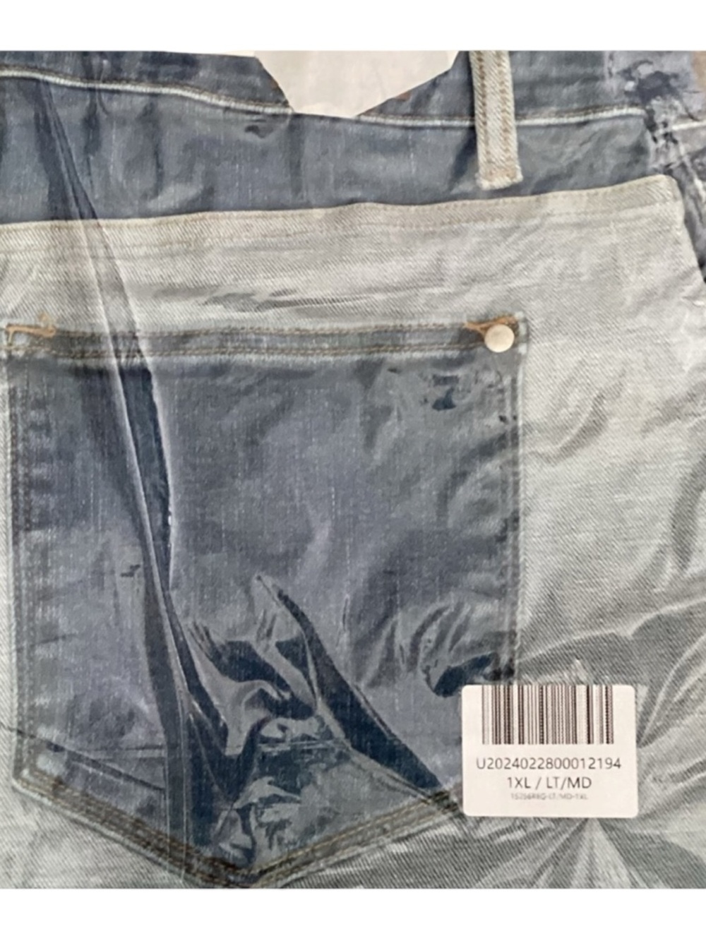 NWT Judy Blue Annie Color Block High Rise Denim Shorts Mixed Wash Stretch - Picture 9 of 9